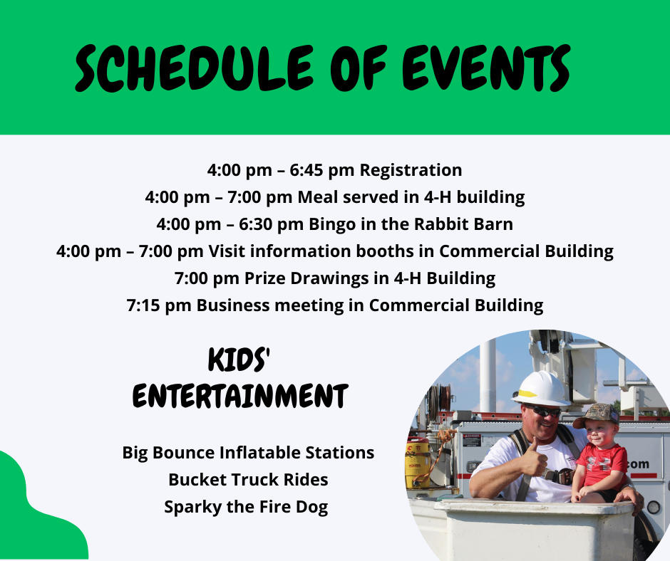 Annual Meeting Schedule of Events